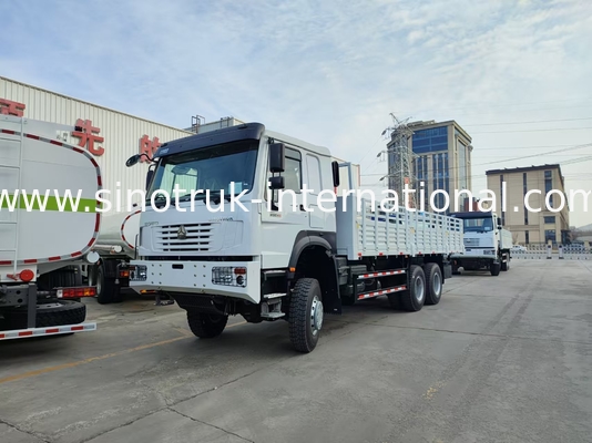 Howo Full Drive Cargo Box Truck 400 HP 4 Axle