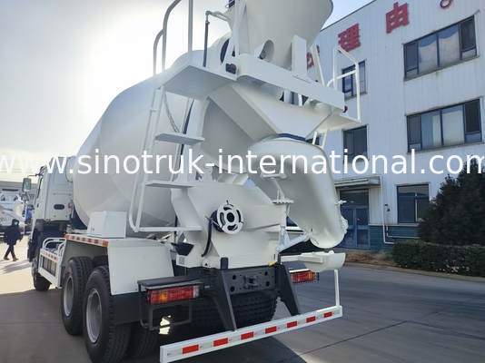 12 Cubic Meters Volumetric Concrete Mixer Truck 380 Horsepower 3 Axle