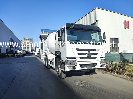 12 Cubic Meters Volumetric Concrete Mixer Truck 380 Horsepower 3 Axle