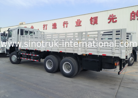 Sinotruk Howo Brand New Cargo Truck  6 × 6  All Wheel Drive Lhd 10 Wheels Long Cargo Box