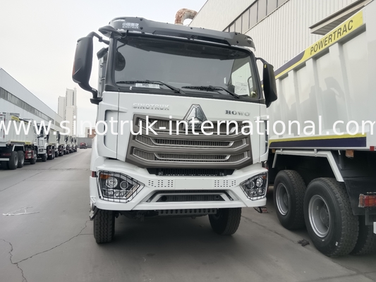 30-40 Tons RHD 10 Wheels Tipper Dump Truck SINOTRUK Haohan For Construction White