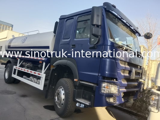 HOWO SINOTRUK Water Tank Truck 300HP Blue
