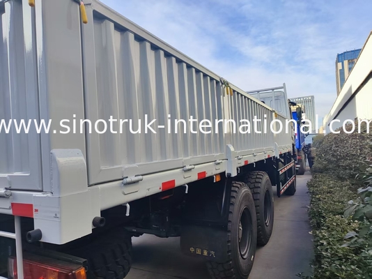 Unleash Power and Versatility All Conquering White HOWO 6x6 400HP Off - Road Cargo Truck