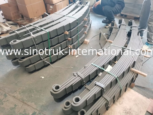 SINOTRUK Parts Bus rear steel spring(290hp) WG9719520020 Bus front steel spring(290HP) WG9100529002