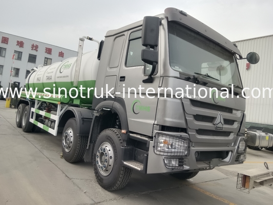 Vacuum Pump Sewage Suction Truck Septic Tank Cleaning Truck 20CBM LHD 380HP