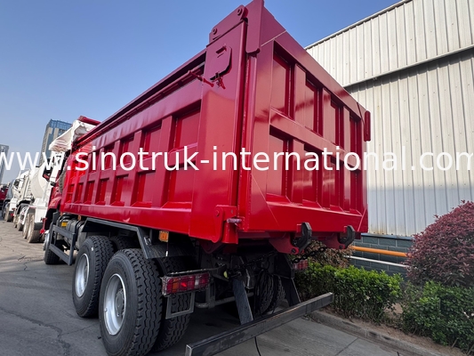 SINOTRUK HOHAN New Howo 6X4 RHD 10 Wheels With Tarpaulin Reinforced Hard Rear Door Efficient Transport