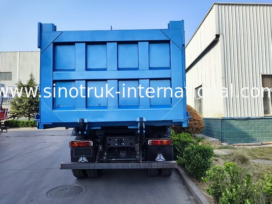 Captivating Blue HOWO 8×4 380HP 26.91CBM Dump Truck Where Power Meets Precision In Every Load!