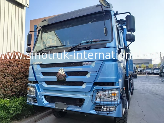 Captivating Blue HOWO 8×4 380HP 26.91CBM Dump Truck Where Power Meets Precision In Every Load!