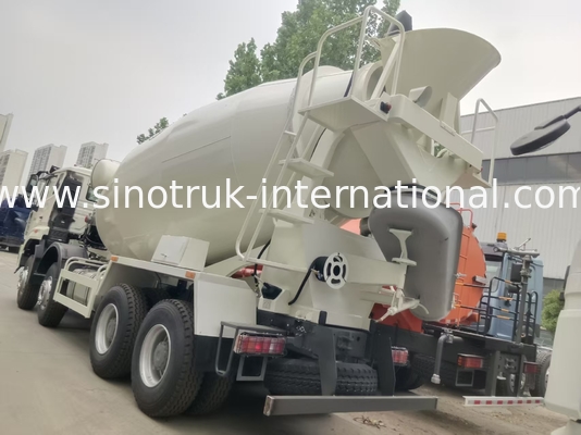 Sinotruk Howo Concrete Mixer Truck 20CBM 6 X 4 Euro 2 380Hp Construction