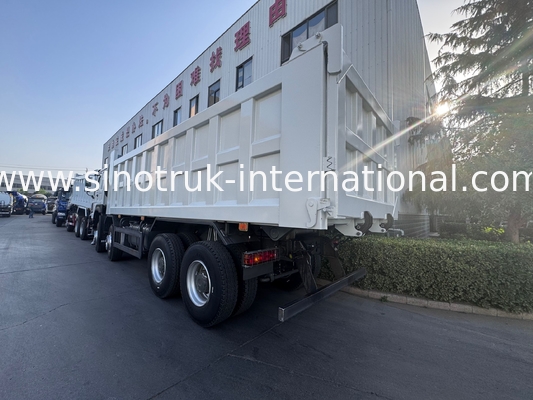 SINOTRUK HOWO 371HP Tipper Dump Truck Construction Old Front Face Military Bumper For Mining Areas