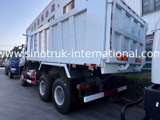 SINOTRUK HOHAN HOWO 380HP LHD Tipper Dump Truck 6X4 Patterned Style Cargo Box