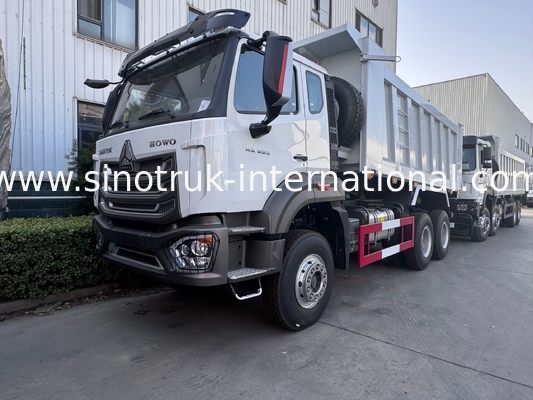 SINOTRUK HOHAN HOWO 380HP LHD Tipper Dump Truck 6X4 Patterned Style Cargo Box