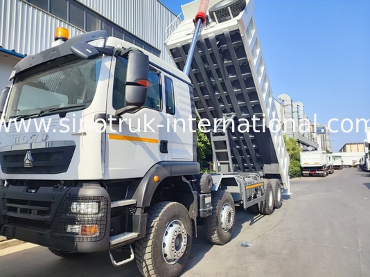 26.91CBM Powerful HOWO TX 8x4 Tipper Dump Truck With 12.00R20 Wheel