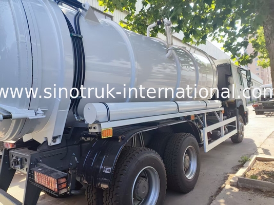 HOWO 6*4 16CBM 380HP Sewage Cleaning Truck High-Power Performance Meets Efficient Multifunctional Cleaning Solutions