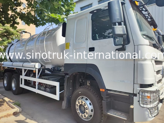 HOWO 6*4 16CBM 380HP Sewage Cleaning Truck High-Power Performance Meets Efficient Multifunctional Cleaning Solutions