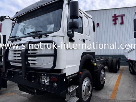 Sinotruk HOWO 8X4 Cargo Truck 400hp 12 Wheels Ghost Face Cab