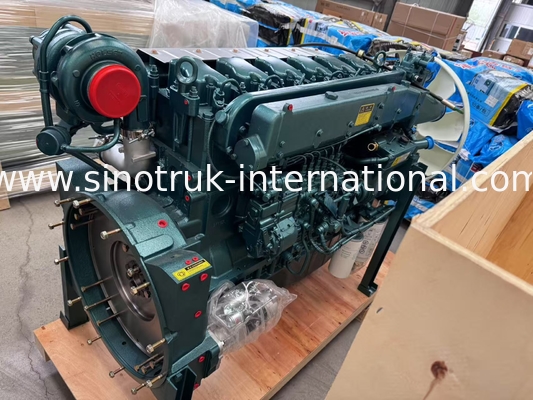 SINOTRUK WD615.47 371HP Truck Diesel Engine 9.726L Euro 2