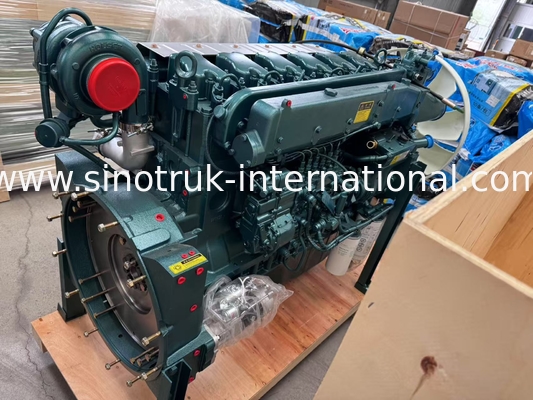 SINOTRUK WD615.47 371HP Truck Diesel Engine 9.726L Euro 2