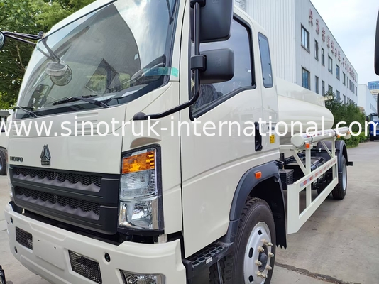 4x2 Light-Duty Sewage Truck 6CBM Capacity 160HP 8.00R20 Steel Tires