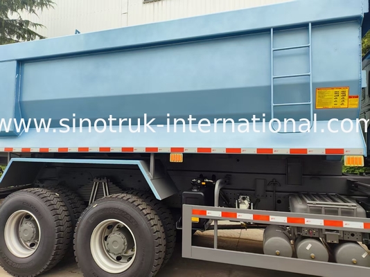 Blue U-Trough Dumper (20CBM, 6×4, 380HP): Standout Advantages for Quick Material Discharge