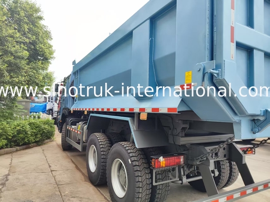 Blue U-Trough Dumper (20CBM, 6×4, 380HP): Standout Advantages for Quick Material Discharge