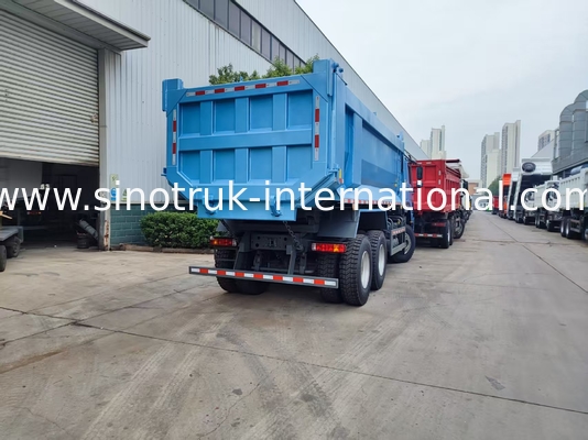 Blue U-Trough Dumper (20CBM, 6×4, 380HP): Standout Advantages for Quick Material Discharge