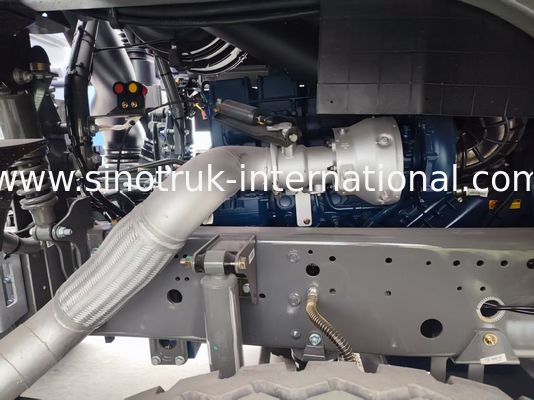 400HP for Heavy Loads, 27CBM for More Cargo: Gray 8x4 Dump Truck