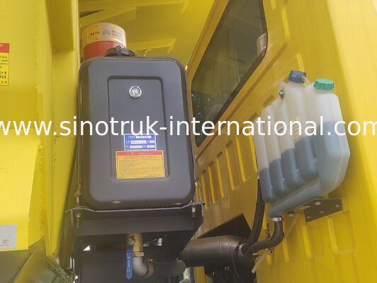 Sinotruk Mining Dump Truck with 430HP Engine 6x4 Drive Model and 16mm Bottom Thickness Cargo Box