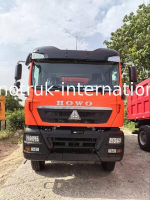 SINOTRUK HOWO TX Model 380HP LHD Tipper Dump Truck 6X4 Utype Container White