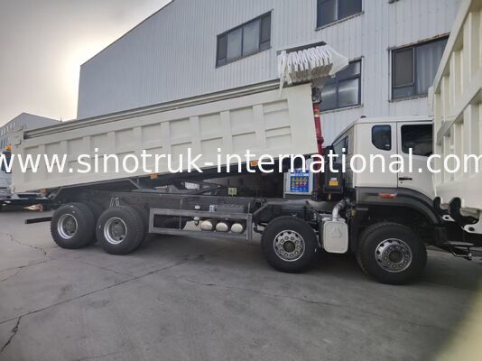 Sinotruk NX Tipper Dump Truck with 371HP Engine, 50-60T Capacity and 8×4 Drive for Heavy-Duty Transport