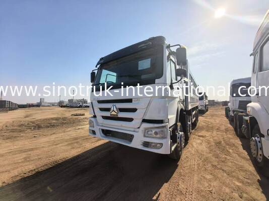 375 Horsepower Tipper Dump Truck with 40-50 Tons Load Capacity and 7300mm Cargo Box Length