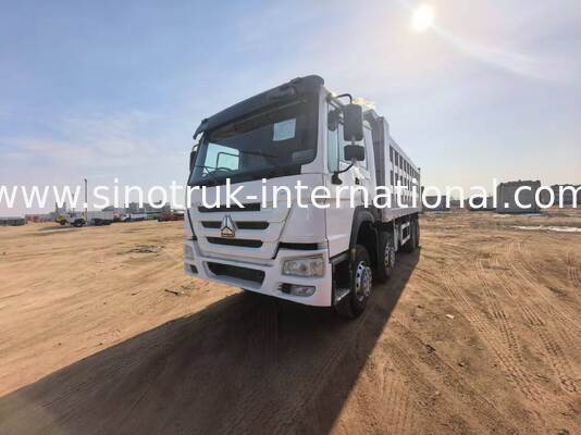 Tipper Dump Truck Heavy-Load Mover with 40-50 Tons Load Capacity, 375 Horsepower Diesel Engine, and 7300mm Cargo Box Length