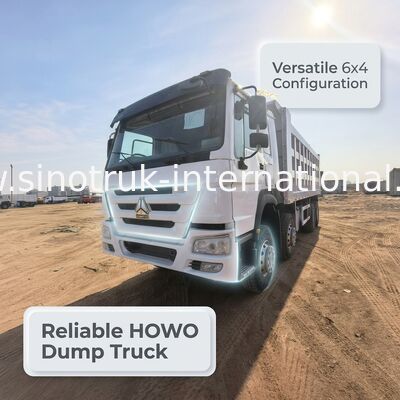 Tipper Dump Truck Heavy-Load Mover with 40-50 Tons Load Capacity, 375 Horsepower Diesel Engine, and 7300mm Cargo Box Length
