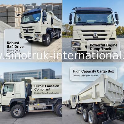 SITRAK 10 Wheels Tipper Dump Truck with Euro 3 Emission and 430 HP Engine