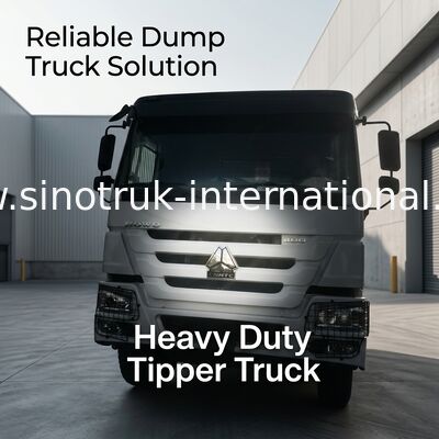 Sinotruk HOWO Tipper Dump Truck with 400HP Engine LHD 8X4 Drive Type and 31 Tons Loading Capacity