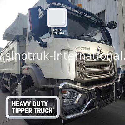 Sinotruk NX Tipper Dump Truck with 371HP Engine, 50-60T Capacity and 8×4 Drive for Heavy-Duty Transport