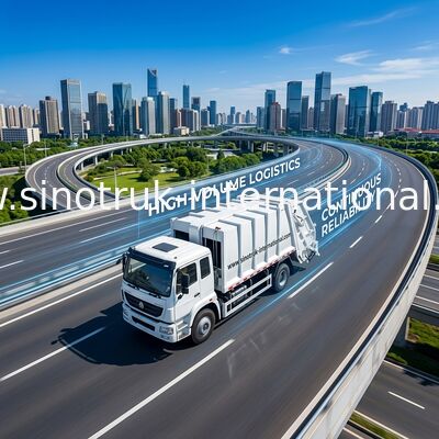 SINOTRUK Compressed Garbage Collection Truck 10-12CBM LHD 4X2 ZZ3161M4311