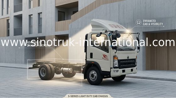 Construction Business Light Duty Commercial Trucks Hydraulically Operating