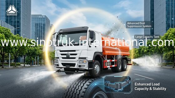 Sinotruk Howo Lhd 6x4 Sprinkling Truck 371hp