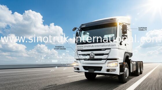 371HP SINOTRUK HOWO 6x4 RHD Tractor Truck ZZ4257S3241W