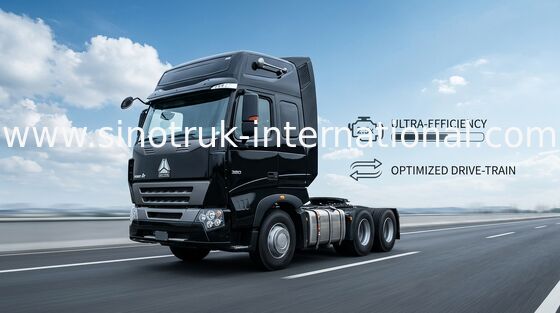 RHD 6X4 SINOTRUK HOWO 6x4 Dump Truck Tractor With Euro 2 Emission Standard
