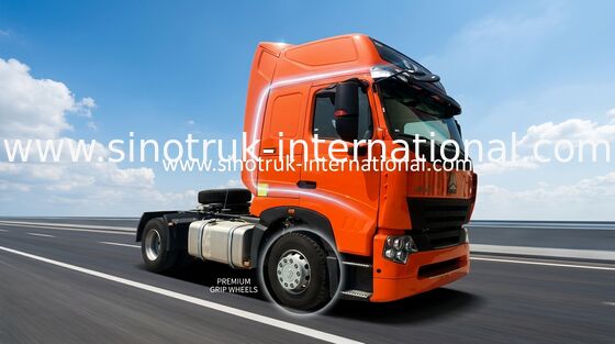 Euro 2 Tractor Trailer Truck / Large Capacity HOWO Tractor Dump Truck