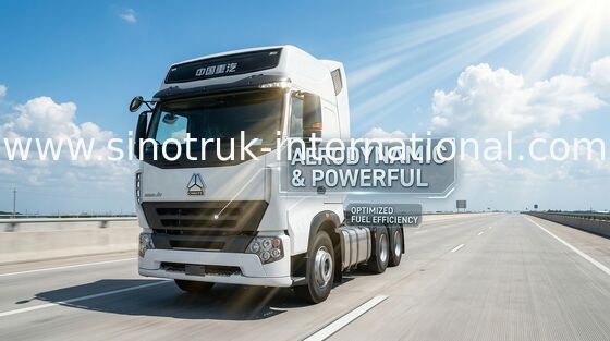 High Performance SINOTRUK HOWO Truck RHD 6x4 Tractor Unit With ISO