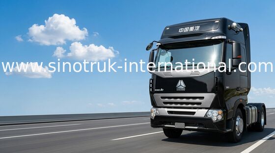 International Tractor Truck SINOTRUK HOWO A7 LHD 6X4 Euro2 420HP ZZ4257V3247N1B