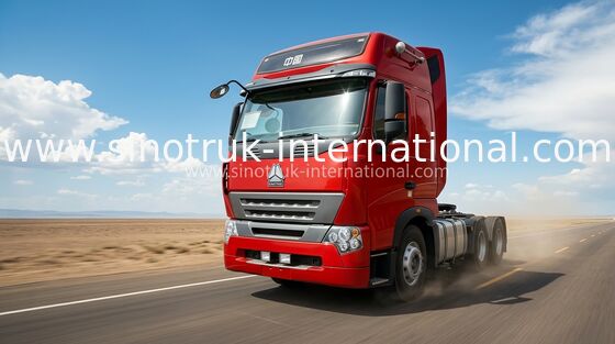 ZZ4257N3247N1B 60-70 Tons Tractor Trailer Truck With D12.38 380HP Engine 11.596L