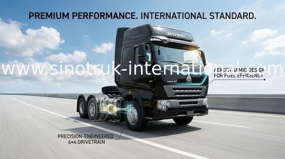 High Efficiency Heavy Duty Tractors And Dump Trucks For Towing Semi Trailer