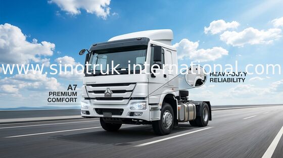 Tractor Truck SINOTRUK HOWO LHD 4X2 Euro2 290HP ZZ4187M3511W