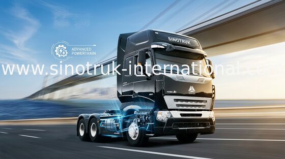 A7 RHD 6X4 Euro2 336HP Tractor Truck , International Tractor Head ZZ4257N3247N1B
