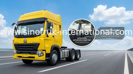 10 Wheels SINOTRUK HOWO Tractor Truck 6X4 371 HP ZZ4257S3241V Tractors And Trucks