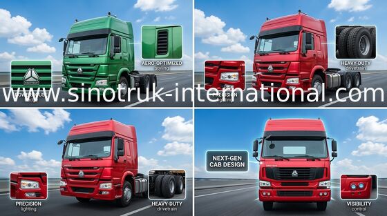 SINOTRUK HOWO Tractor Truck LHD 6X4 Euro2 371HP ZZ4257S3241V